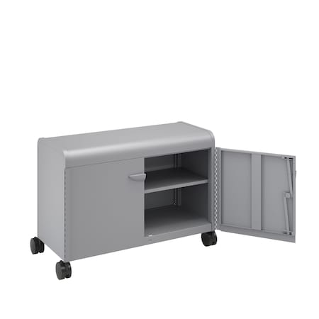 Smith Trades Industrial Storage Cabinet, 30.4 in H, 43 in W, Platinum, (1) Adj. + (1) Fixed/Base Shelves 321000000PPP